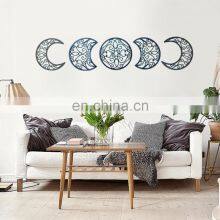 Moon Phase Sets Wood Moon Cycle Wall Decoration Living Room Bedroom Porch Moon Eclipse Wall Decoration thumbnail-2