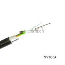 China Supply Armored Figure 8 Optical Fibre G652D GYTC8A Outdoor Aerial Self Supporting Drop Cable Figure 8 6 Cores Cable Fiber