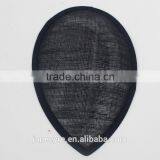 Custom Design Teardrop Shape Sinamay Base Fascinator Hat Base For Wedding Party thumbnail-5