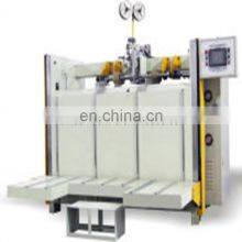 Semi Auto Stitcher Carton Machine Corrugated Cardboard Stapling Machine