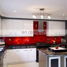Custom White Lacquer Kitchen Living Room Cabinet Kitchen Furniture Cabinets Set thumbnail-2