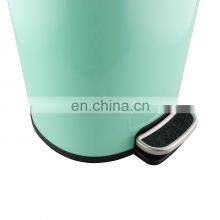 Новый стиль корзины для мусора. Специальный узор на крышке. Покрытие железной пудрой. Нержавеющая сталь. Корзина для мусора с устойчивой педалью thumbnail-5