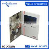 New Arrived 5 Inch Pormotional Lcd Video Brochure thumbnail-2