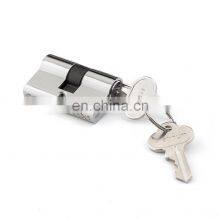 High Security Door Lock Cylinder With Double Lines Pins and Zigzag, Security Card to Copy Keys thumbnail-2