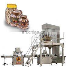 Automatic Multi Head Quantitative Cheese Curls Granule Bottle Weighing Filling Packaging Machine
