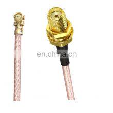 SMA/RF RP Connector Bulkhead Coaxial Cable Female to UFL//IPX/IPEX 15CM Rg178 1.13 Cable 20CM SMA Female to WiFi Cable for U.FL thumbnail-2
