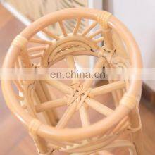 Hot Sale High Sunrise Plant Holder Rattan Boho Indoor Plant Stand Planter Vintage Plants Basket Wholesale thumbnail-4