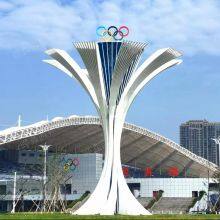 Stainless Steel Sculpture Stainless Steel Moon Tooth Sculpture Stainless Steel Sculpture Manufacturer Customization thumbnail-5