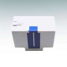 ENMIND 28.86Wh 11.1V 2600mAh Li-ion Replacement DC203 for EN-S7 EN-V7 Lithium Rechargeable Defibrillator Battery thumbnail-2