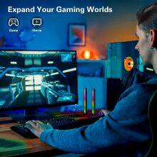 RGB Pickup Rhythm Lights Rechargeable Voice Control LED Music Sync Light Car Pickup Lamp Rhythm Light thumbnail-5