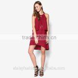 OEM Supply Women Dress 2016 New Arrival Fashionable Sexy Dress Cotton Dress D282 thumbnail-4