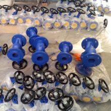 Durable DIN Cast Iron Bellows Globe Valve for Chemical Processing Plants Featuring Bellows Seal Technology