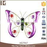 Hot Sell Butterfly Art Wall Decoration Metal Messages Board