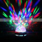 NEW Style RGB Full Color E27 3W AC 110V 220V LED Bulb Crystal Auto Rotating Stage Effect DJ Mini Laser Disco Stage Light Lamp thumbnail-2