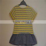 Baby Girl Tshirt Dress,summer Kids Clothing Dress,Custom Children Girl T Shirt Dress thumbnail-2