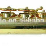 Beginner Use China Made Cheap Straight Soprano Saxophone, Gold Lacquer With Case thumbnail-2