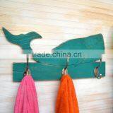 French Farmhouse Green Strong Shabby Wooden Handbag Hook