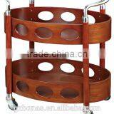Guest Room2 Tier Trolley, Food Serving Trolley thumbnail-3