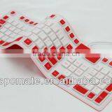 USB Flexible Silent Silicone Soft Folding Keyboard