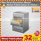 Fireproof 3 Drawers Vertical Metal File Cabinet