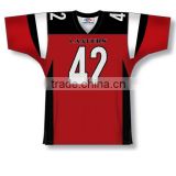 Polyester Spandex custom Sublimated Lancers American Football Jersey/Shirt
