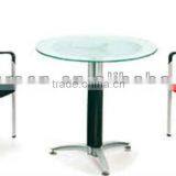 Hot Sale Teel Legs Office Round Negotiating Table/round Meeting Table