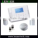 LS-GSM-109 38 zones GSM Security Alarm System Quad-band LCD Touch-key,Intelligent Alarm for House