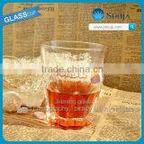 New Product Colored Bottom Martini Glass Drinking Tumbler Glass Drinking Tumbler Glass thumbnail-1