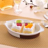 China Factory Oval Ceramic Bakeware With Decal