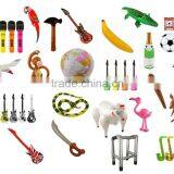 Inflatable Blow Up Toys Zimmer Frame Animals Guns Palm Trees Saxophones Guitars thumbnail-2