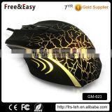 5D multi color gaming mouse with led light