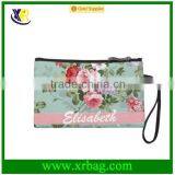 Customizable Design Flowers Canvas Wristlet Clutch Bags thumbnail-1