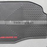 Eco-friendly PVC Rubber Full Set Type Auto Car Floor Mats For TOYOTA LAND CRUSIER thumbnail-4