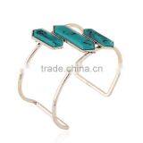 Custom Jewelry Factory OEM Bangle Bracelets With Stones