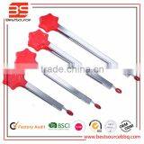 Multi Kitchen Helper Tongs In Silicone, Star Shape Head,salad Tongs thumbnail-1