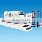 Automatic die cutting machine with stripping