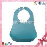 2015 Wholesale New Product Colored Plastic Fancy Baby Bib thumbnail-4