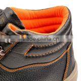Anti-Puncture PU Injection Slip Suede Leather Safety Shoes thumbnail-5