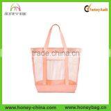 Totes Handbag Hit the Beach in Style With the Mesh Beach Bag in Navy thumbnail-1