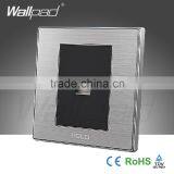 2015 China Hot Sale Wholesaler Wallpad Luxury Wall Light Switch Panel Telephone TEL Socket thumbnail-3