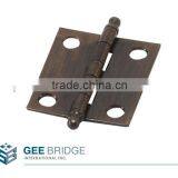 0831006 Hobby & Craft Hardware Solid Brass Door Cabinet Hinge thumbnail-1