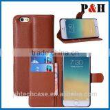 Cheap Wholesale Wallet Card Slots for Iphone 6 Leather Case thumbnail-1