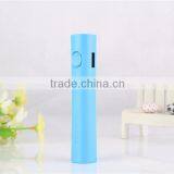 Rechargeable Beautiful Flash Torch Battery Charger Mobile Phone Power Bank for Promotional Gift
