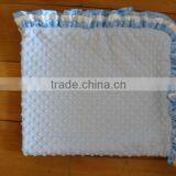 Satin Ruffle Blanket thumbnail-1
