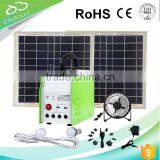 20W Solar Fan & Lighting System