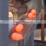 hot rolling of forged grinding ball with extreme hardness