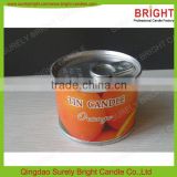 Travelling Use Portable Wholesale Metal Jar Candle Supplier