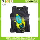 2015 New Sleeveless T-shirt Children's Clothes Printing t Shirt Kids Kids s Shirt thumbnail-1