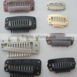 Snap Comb Clips Hair Extension Metal Clips Clip in Hair Extension Clips