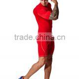 Gym Tights Bodybuilding Tights Custom Climbing Compression Shirts Underwear Tights Garment Red Blue Black White thumbnail-1